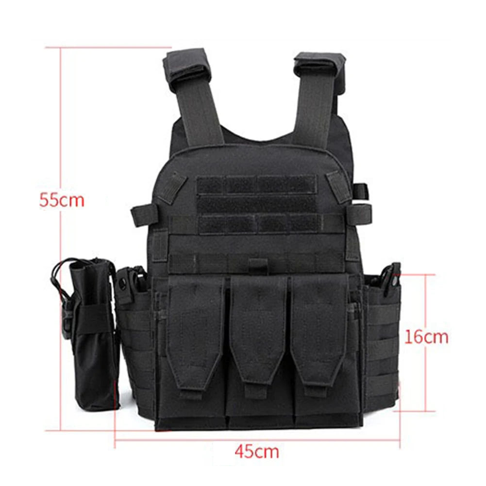 Nylon Tactical Vest Hunting Camo Vests Camouflage Hunting Vest Equipment