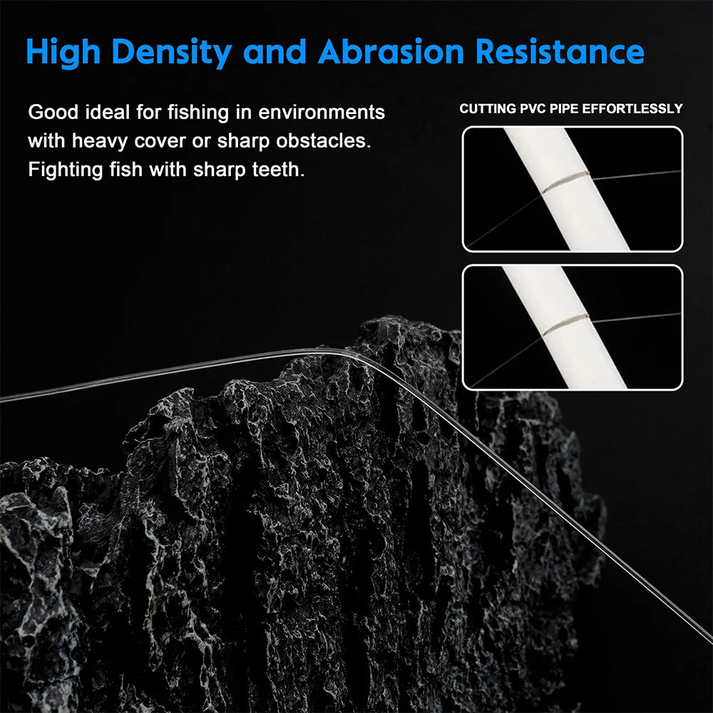 10Pcs Fluorocaron Fishing Leaders 20LB-50LB Fluorocarbon Wire Leader Line with Swivel and Snaps Connect Tackle Lures Rig or Hook