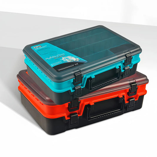 Double Layer Fishing Tackle Boxes Portable Fishing Accessories