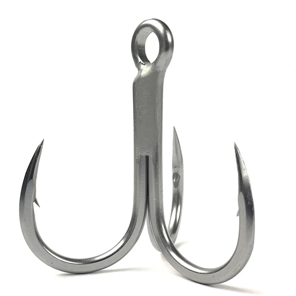 Treble Fishing Hooks Sea Fishing Accessories Anti-Rust Coating Triple Anchor Hooks For Carp