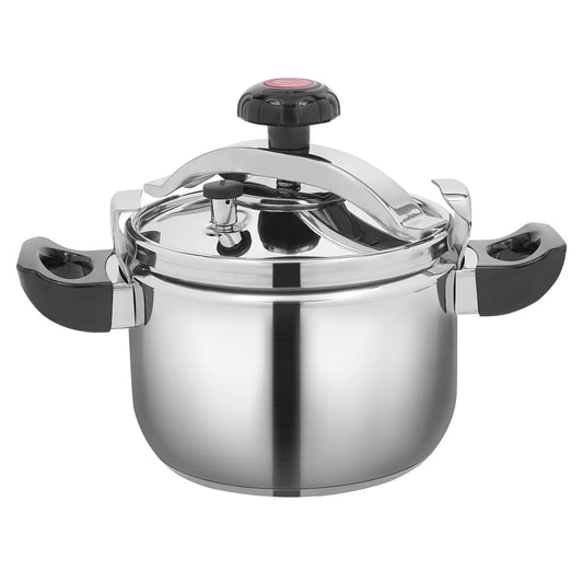 Pressure Cooker 4.54 Qt, Stainless Steel Build, Fast Cooking
