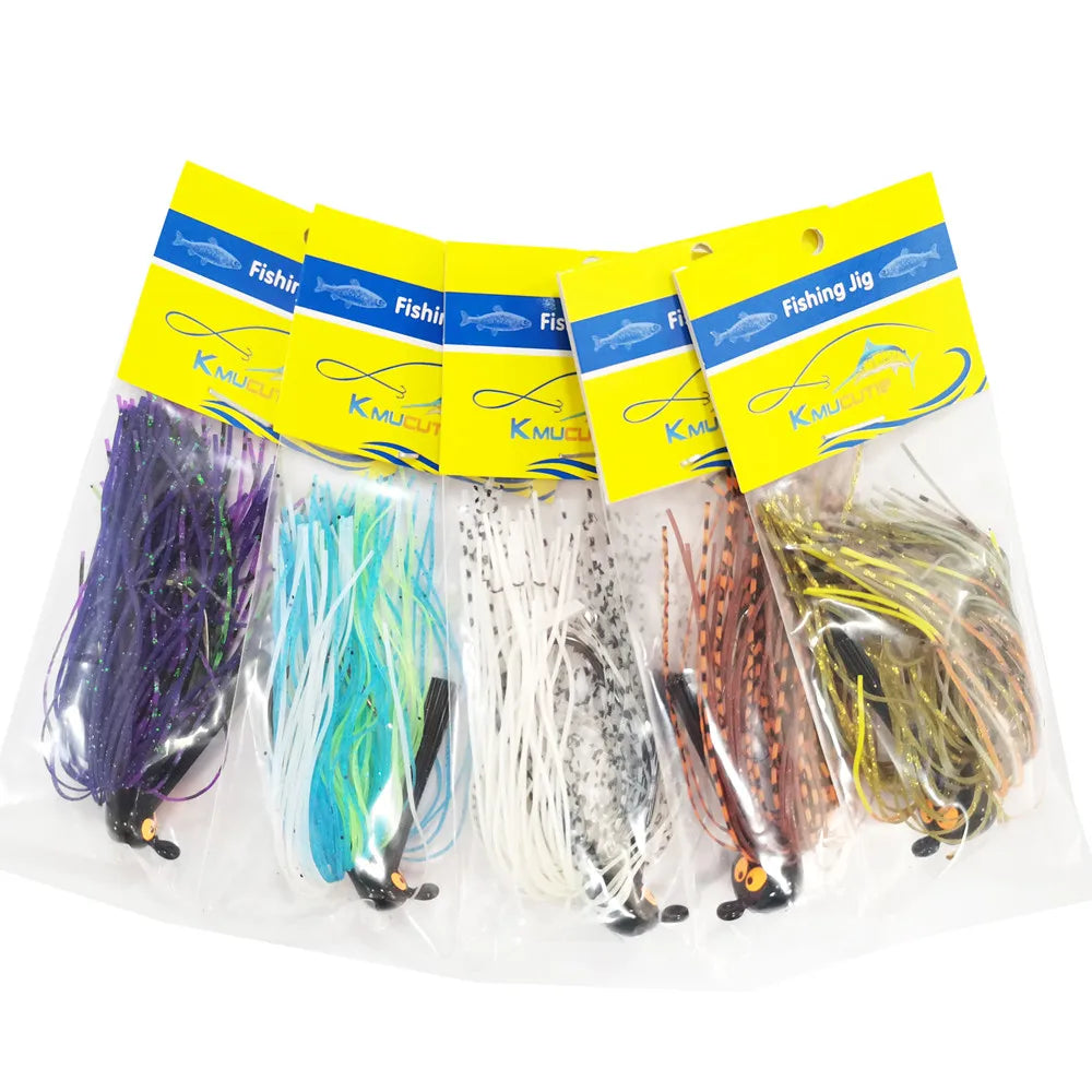 15pcs Bass Fishing Jigs Bass Fishing Lures