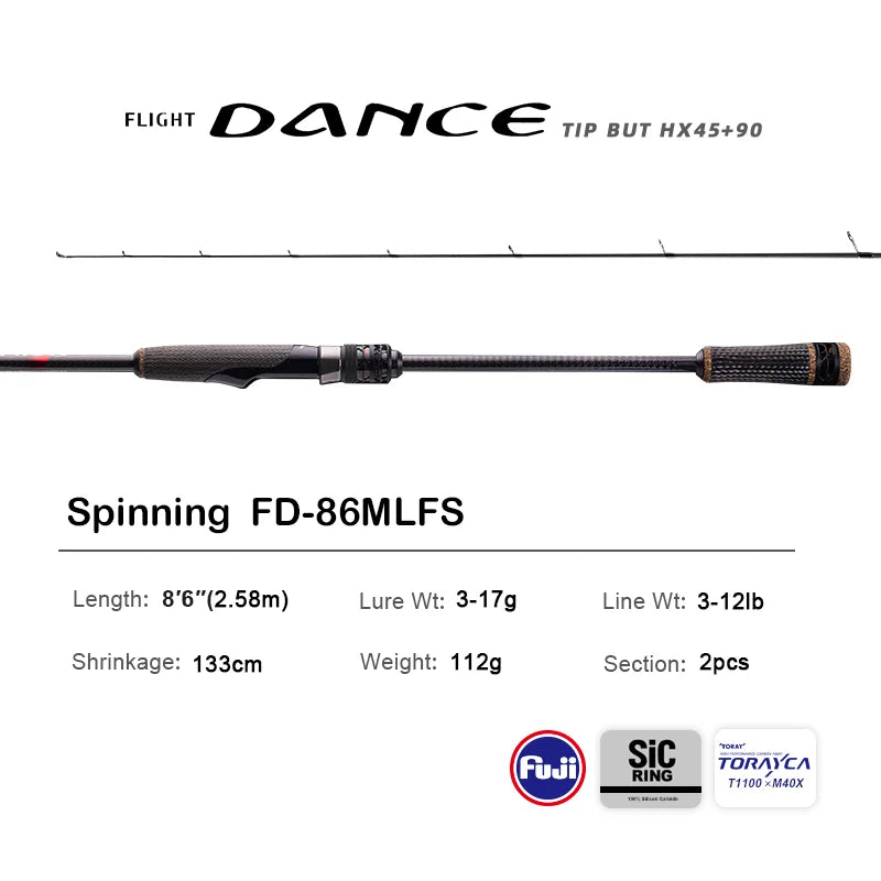 10FT Spinning Rod For Bass High Carbon Long Throwing Fishing Rod Accessories,