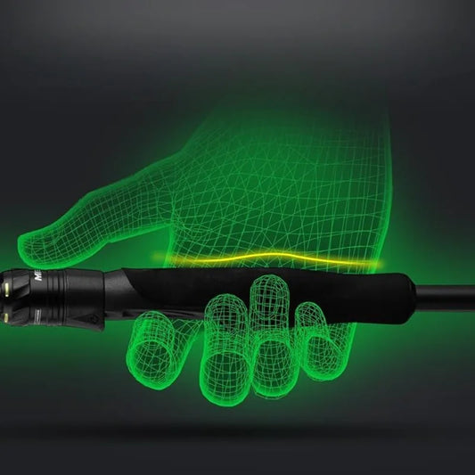 Lure Rod - Multi-layer Carbon Wrapped, Foldable, Medium-fast Adjustment