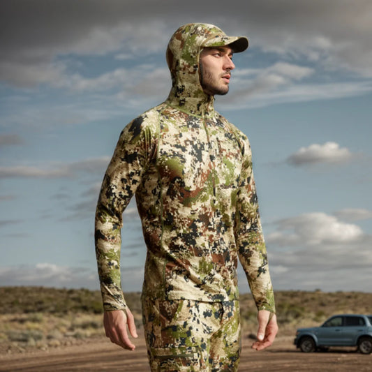 Lightweight hoodie camouflage clothing Mask pullover hunting fishing hoodie