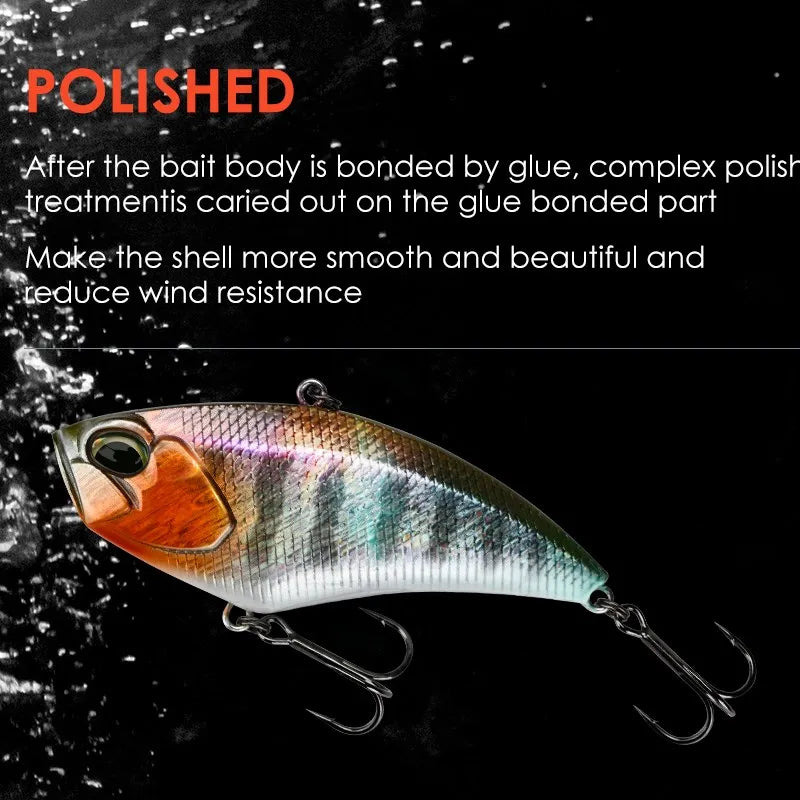 Wobblers Fishing Tackle Fishing Lures Vibration Bait for Full Depth