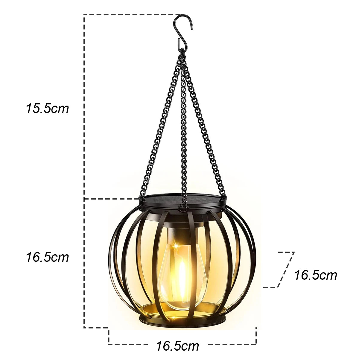 Solar Lantern Led Light Daylight Sensor