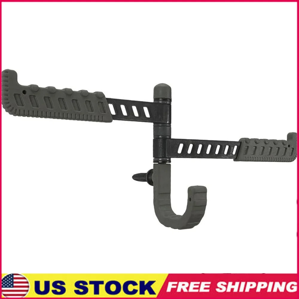 Tactical Trio Tree Hook Durable Hunting Accessory Hanger with 2 Rotating Arms and 1 J-Hook Easy Screw-in Installation