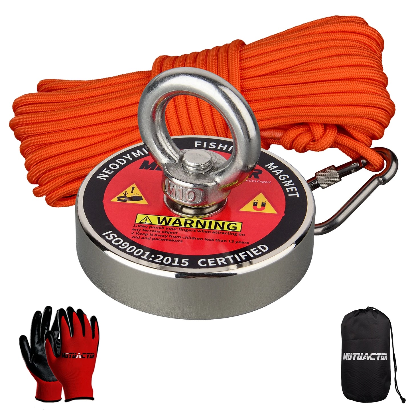 Lifting Magnet Set Rope Permanent Pot Magnet Outdoor Funny Tools Fishing