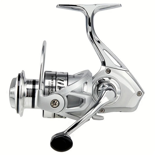 Premium Aluminum Alloy Spinning Reel for Long-Distance Casting - Ideal for Sea Fishing & Blackfish Lines
