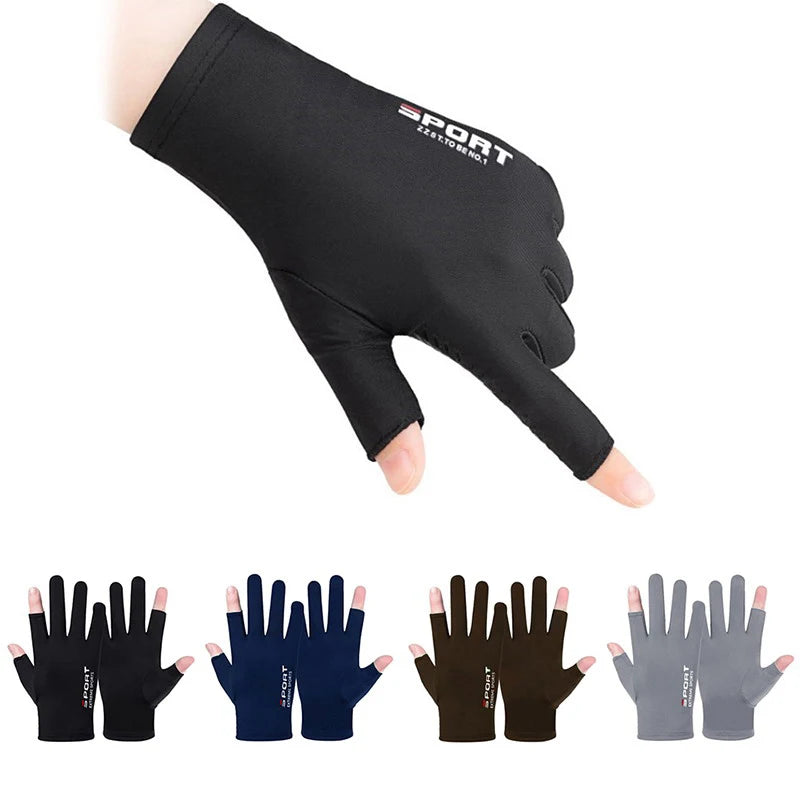 Men Women Fishing Gloves Spring Breathable Cycling Sport Gloves Fishing Winter Warm Workout Gloves