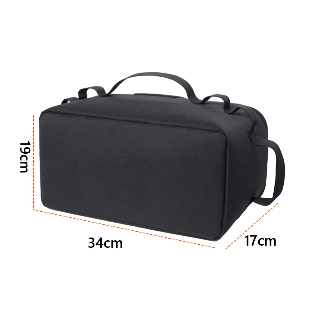 Camping Storage Bag Utility Tote Bag Multi-Function Camping Cookware Organizer Multi-pockets Trunk Organizer for Hiking Climbing