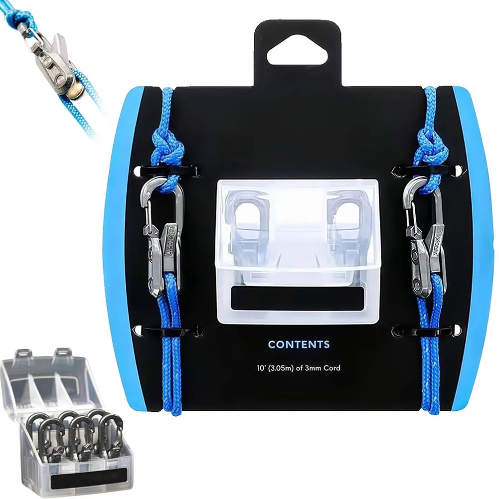 Rope Tension Adjuster Wear Resist Stainless Steel Rope Control Climbing