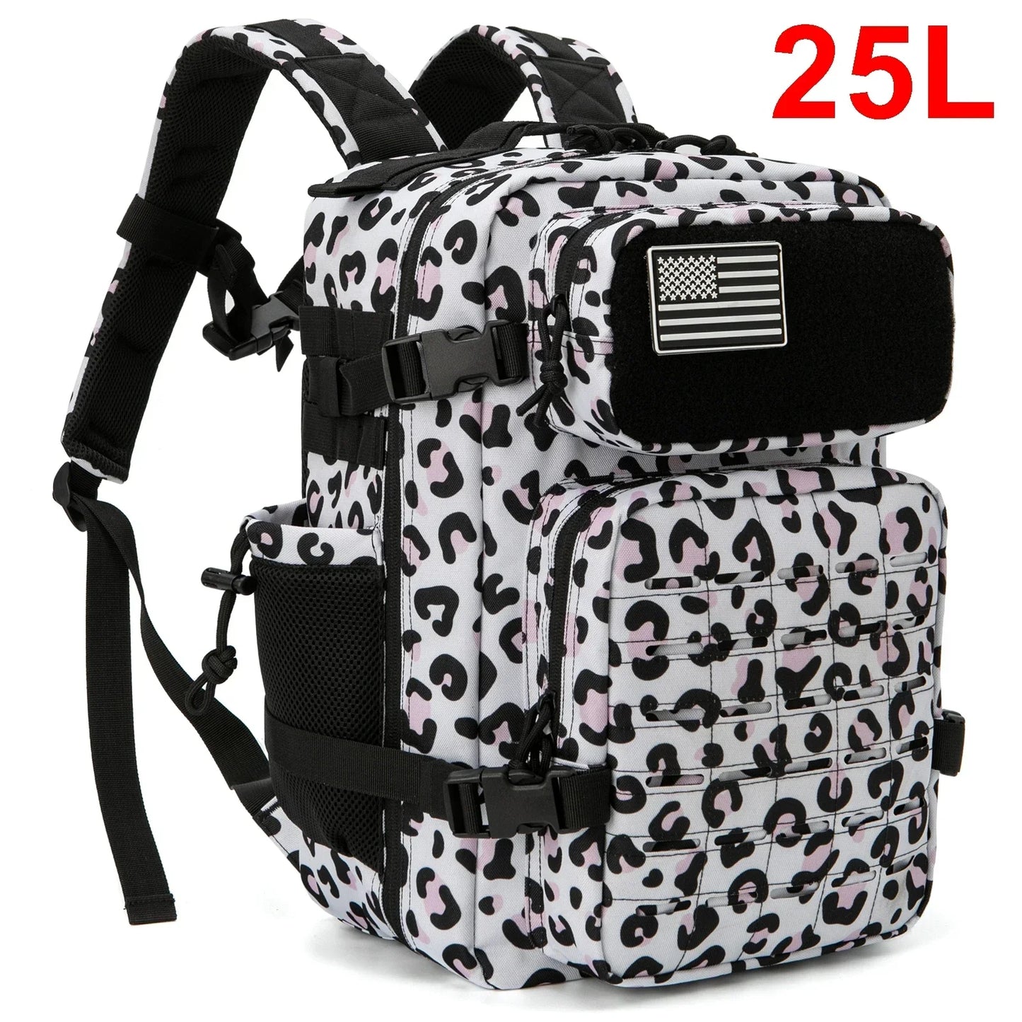 Tactical Backpacks for Men Survival Laser Cut Hunting with Dual Cup Holders
