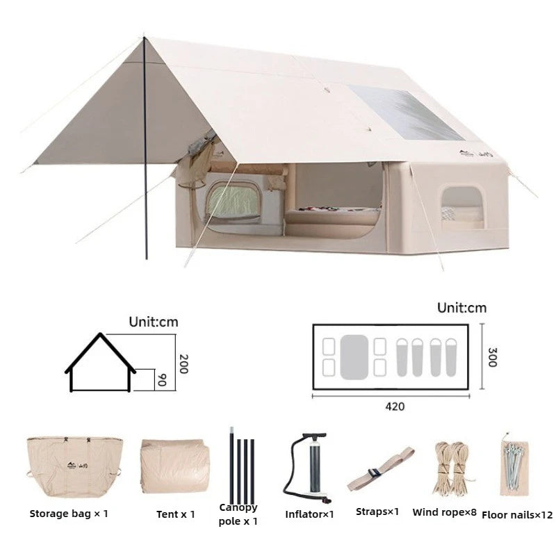 Camping Portable Automatic Inflatable Tent Shelters Outdoor