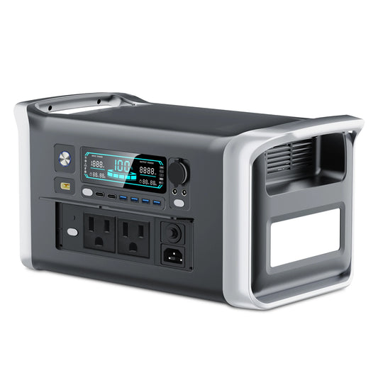 110V 1600W 220V 1800W portable power station  battery cells for outdoor camping