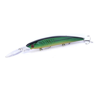 14.5cm 12g  Fishing Lure Minnow Wobblers Hard Bait For Freshwater Bass Carp Pike Tackle Isca Pesca Artificial Bait