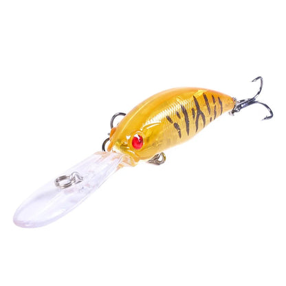 HENGJIA 1pcs Minnow Fishing Wobbler Trolling Lure 10cm 7g Crankbait Artificial Hard Plastic Bait Fishing Tackle Carp Pike