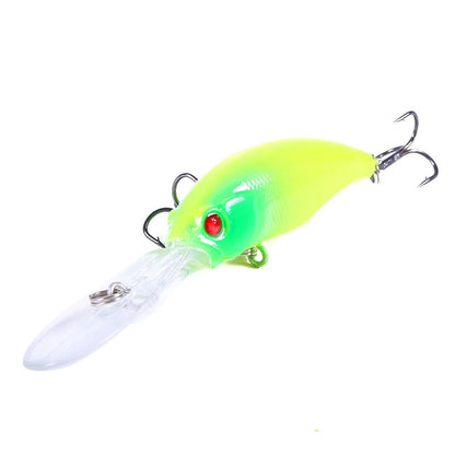 HENGJIA 1pcs Minnow Fishing Wobbler Trolling Lure 10cm 7g Crankbait Artificial Hard Plastic Bait Fishing Tackle Carp Pike