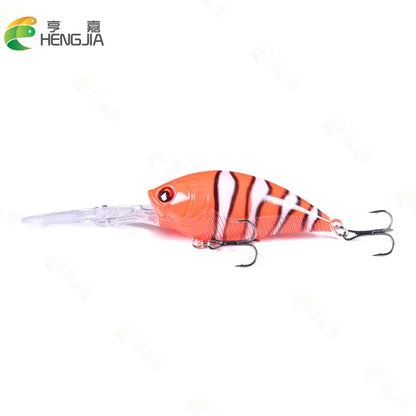 1Pcs Crank Fishing Lure Bait Wobbler 20.5g 12.5cm Minnow Isca Artificial Lures Crankbait Leurre de Bass Pike Trolling Tackle
