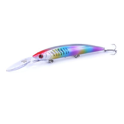 14.5cm 12g  Fishing Lure Minnow Wobblers Hard Bait For Freshwater Bass Carp Pike Tackle Isca Pesca Artificial Bait
