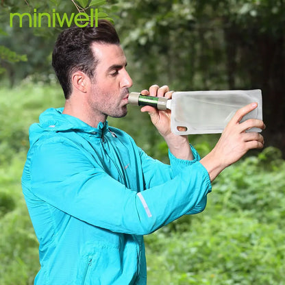 Miniwell Portable Camping  2000 Liters Filtration Capacity