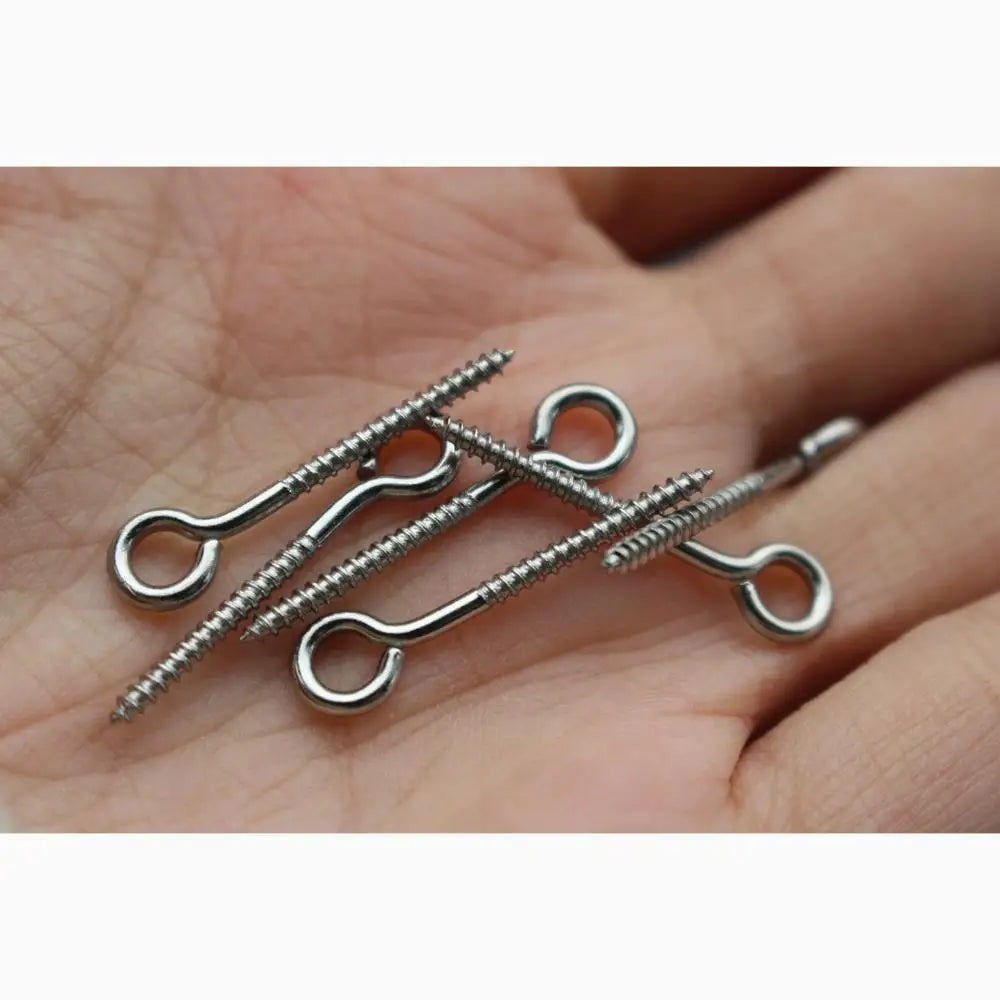 Screws Stainless Steel Plug Hardware  Jerk Baits Lure Making DIY Fishing lure