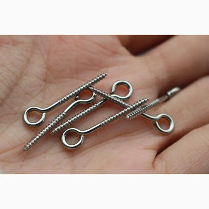 Screws Stainless Steel Plug Hardware  Jerk Baits Lure Making DIY Fishing lure