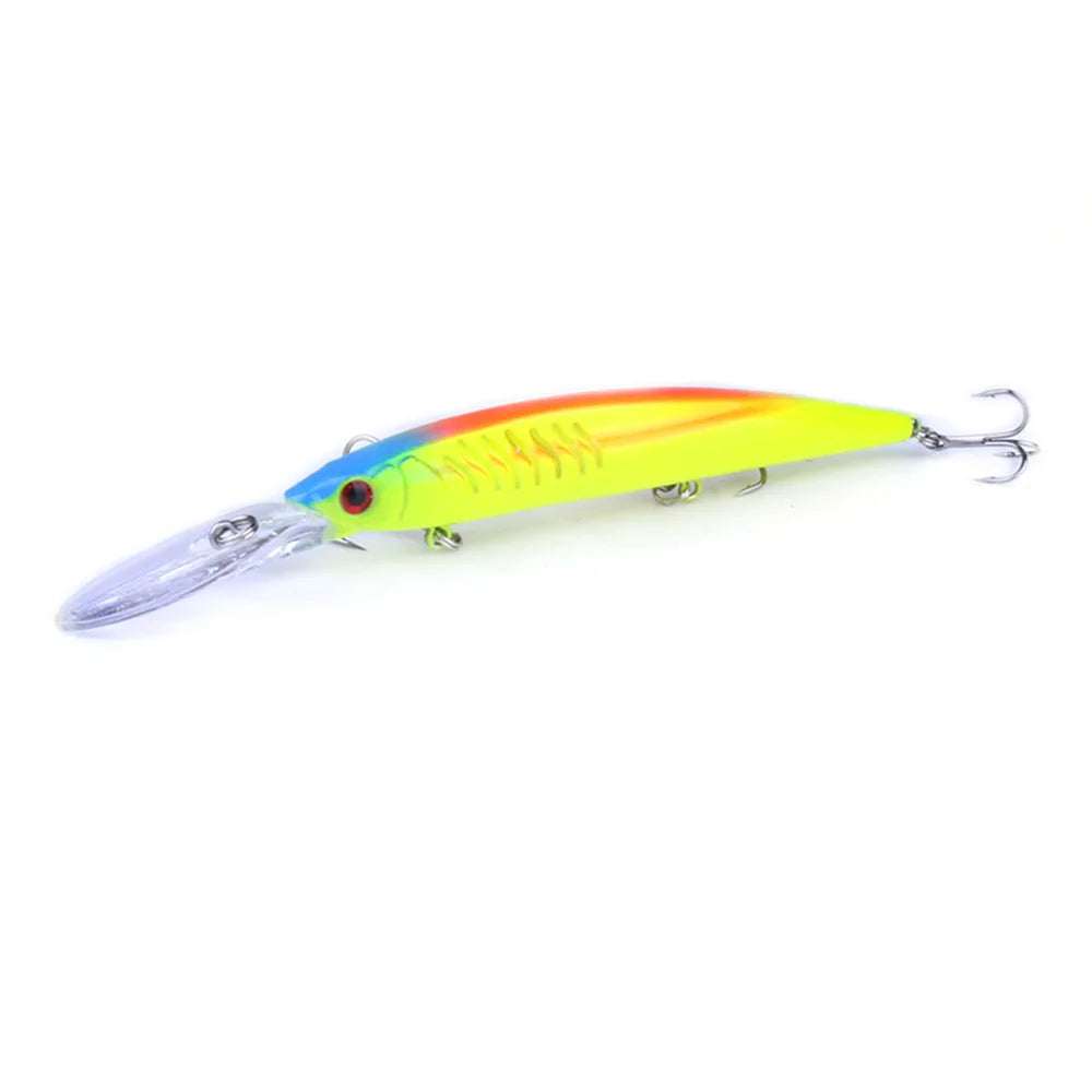 14.5cm 12g  Fishing Lure Minnow Wobblers Hard Bait For Freshwater Bass Carp Pike Tackle Isca Pesca Artificial Bait
