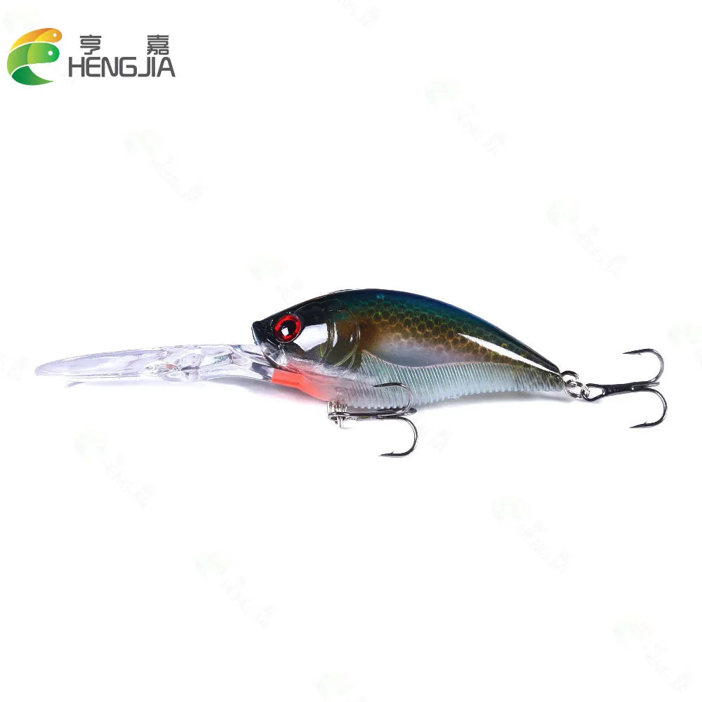 12.5cm 20.5g Crankbait leurre Fishing Lure Pike Carp Fishing Artificial Hard Bait Fish Lures Wobbler Crankbait Fishing Tackle