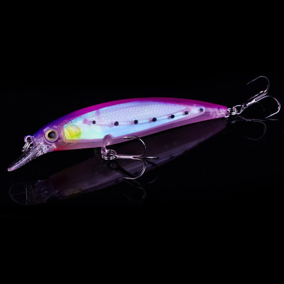 1PCS 11cm 14g Fishing Lure Hard Bait Fish Minnow Luminous Artificial Baits Fishing Wobbler Japan Pesca Lure Crankbait Kosadaka