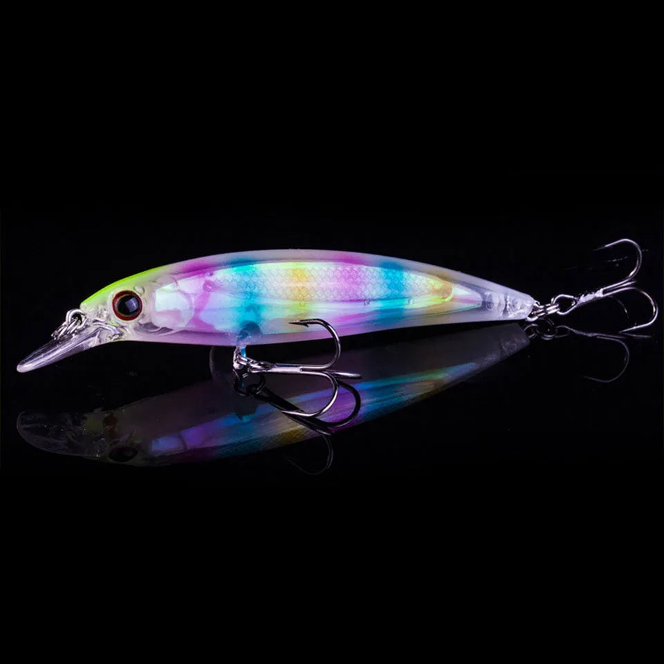 1PCS 11cm 14g Fishing Lure Hard Bait Fish Minnow Luminous Artificial Baits Fishing Wobbler Japan Pesca Lure Crankbait Kosadaka
