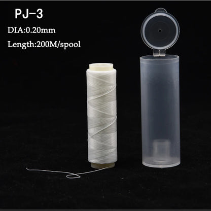 Invisible Nylon High Tensile Elastic Thread Spool Polyester Bait Floating Line Sea Fishing Lure Wire