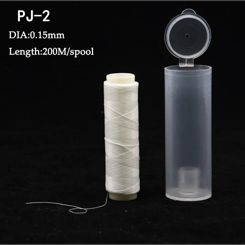 Invisible Nylon High Tensile Elastic Thread Spool Polyester Bait Floating Line Sea Fishing Lure Wire