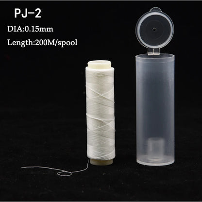 Invisible Nylon High Tensile Elastic Thread Spool Polyester Bait Floating Line Sea Fishing Lure Wire