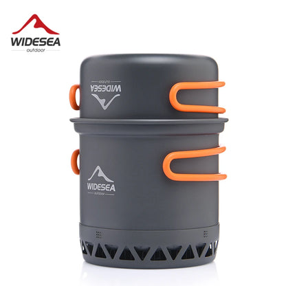 Cookware Outdoor Cooking Set Heat Cooker Travel Tableware Pot Kettle