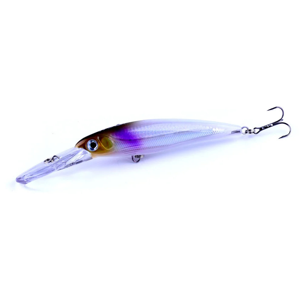 HENGJIA 1pcs Fishing Lures 170mm 30g Plastic Hard Bait Minnow Wobblers For Trolling Lure Bass Crank Bait isca fishing tackles