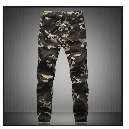 M-5X 2025 Mens Jogger Autumn Pencil Harem Pants Men Camouflage Military Pants Loose Comfortable Cargo Trousers Camo Joggers