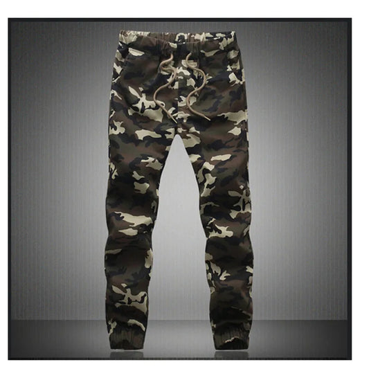 M-5X 2025 Mens Jogger Autumn Pencil Harem Pants Men Camouflage Military Pants Loose Comfortable Cargo Trousers Camo Joggers