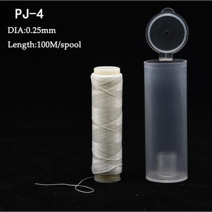 Invisible Nylon High Tensile Elastic Thread Spool Polyester Bait Floating Line Sea Fishing Lure Wire