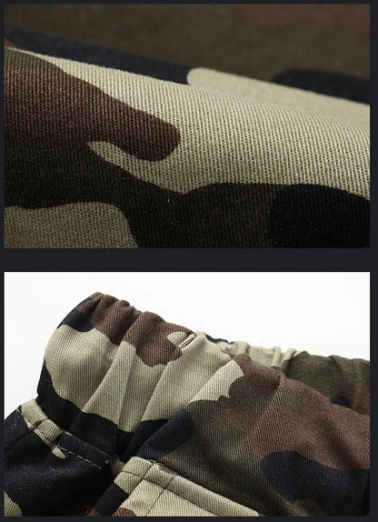 M-5X 2025 Mens Jogger Autumn Pencil Harem Pants Men Camouflage Military Pants Loose Comfortable Cargo Trousers Camo Joggers