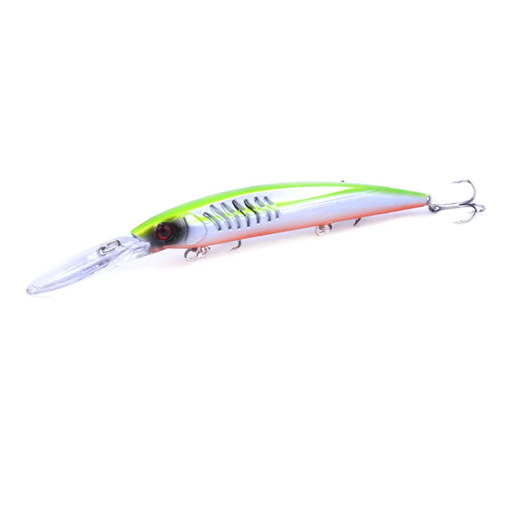 14.5cm 12g  Fishing Lure Minnow Wobblers Hard Bait For Freshwater Bass Carp Pike Tackle Isca Pesca Artificial Bait