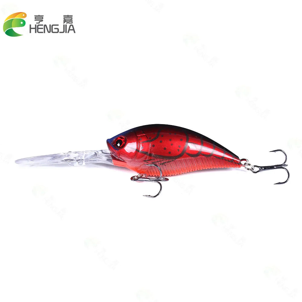 1Pcs Crank Fishing Lure Bait Wobbler 20.5g 12.5cm Minnow Isca Artificial Lures Crankbait Leurre de Bass Pike Trolling Tackle
