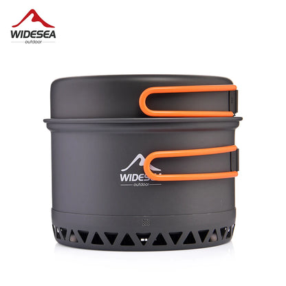 Cookware Outdoor Cooking Set Heat Cooker Travel Tableware Pot Kettle