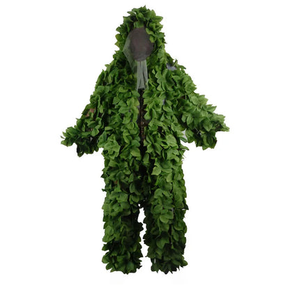 Camouflage Leaves Green Leaves Suit Hunting