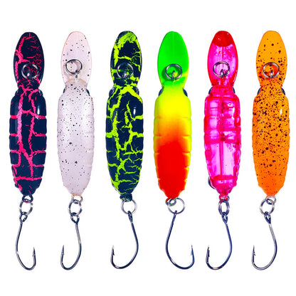 5.2cm 2.5g Floating Minnow Fishing Lure Mini Artificial Hard Bait Sharp Hook Crankbait Wobbler Trout Pike Bass Fishing
