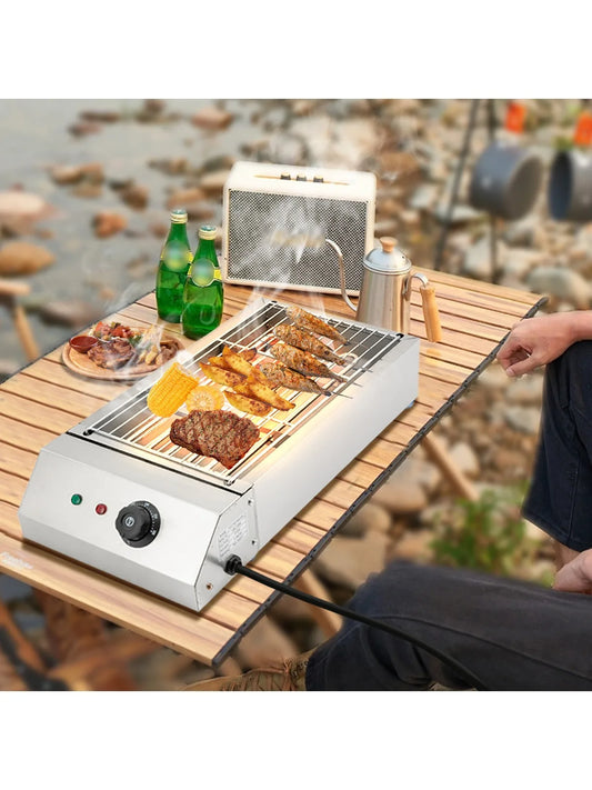 Portable Stainless Steel BBQ Grill