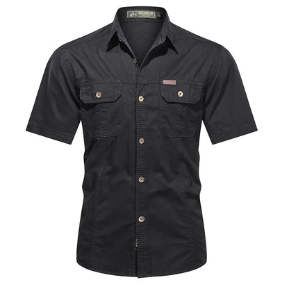 Summer Hiking Hunting Shirts Short Sleeve Combat Tactical Shirt Quick-Dry camping Fishing Shirts Male Hunting Climbing Outfit