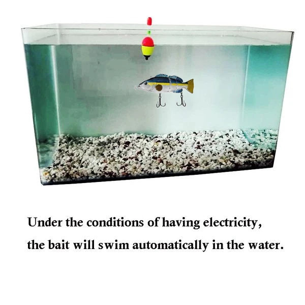 New Fishing Bait Electric Auto Swimming Luress 4-Segment Wobblers For Outdoor Sport Swimbait Fishing Lure USB Rechargeable