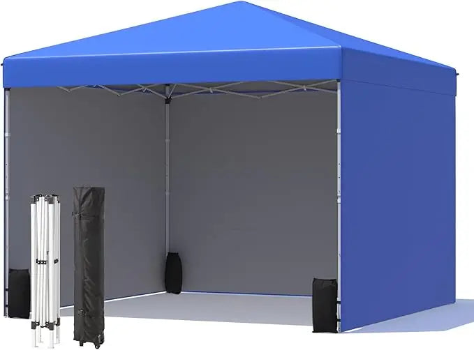 10'x10' Pop Up Canopy Tent with 3 Sidewalls